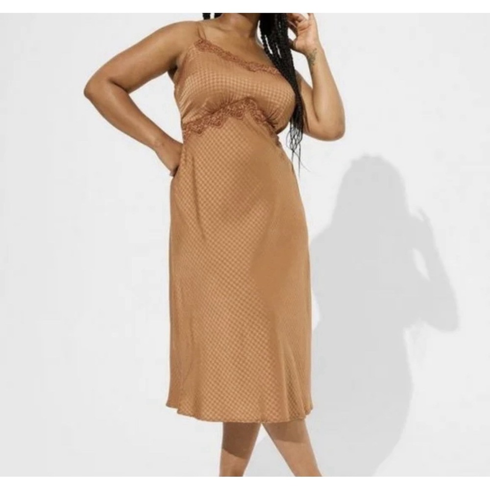 Torrid Slip Dress Women's Babydoll Fairy Grunge Lace Y2K Dainty Romantic 3/3XL